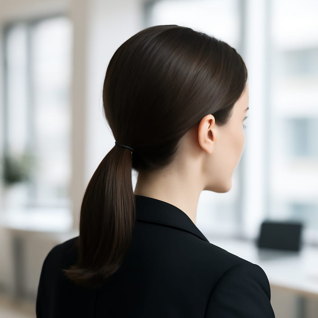 Elegant hairstyles for office women