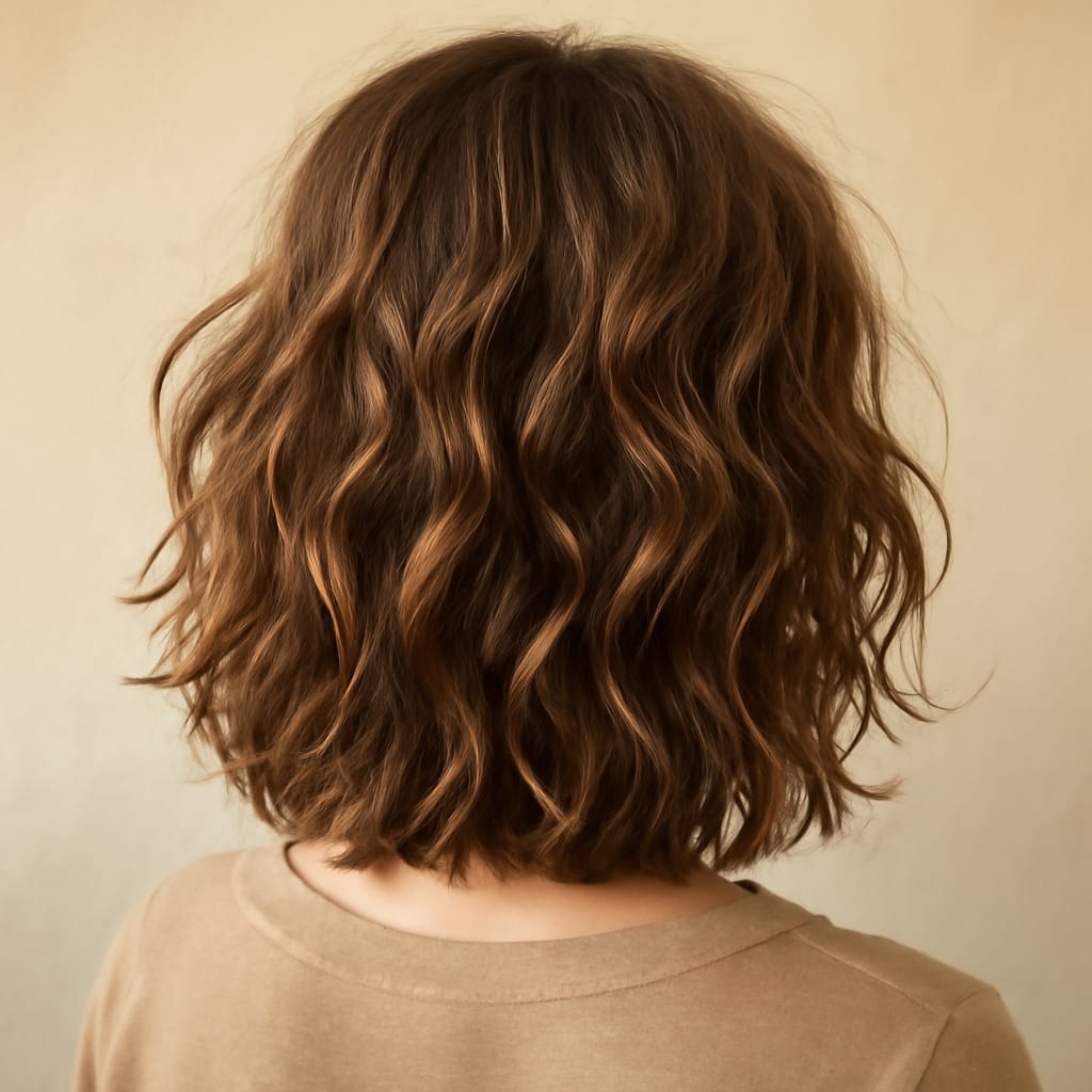 messy waves