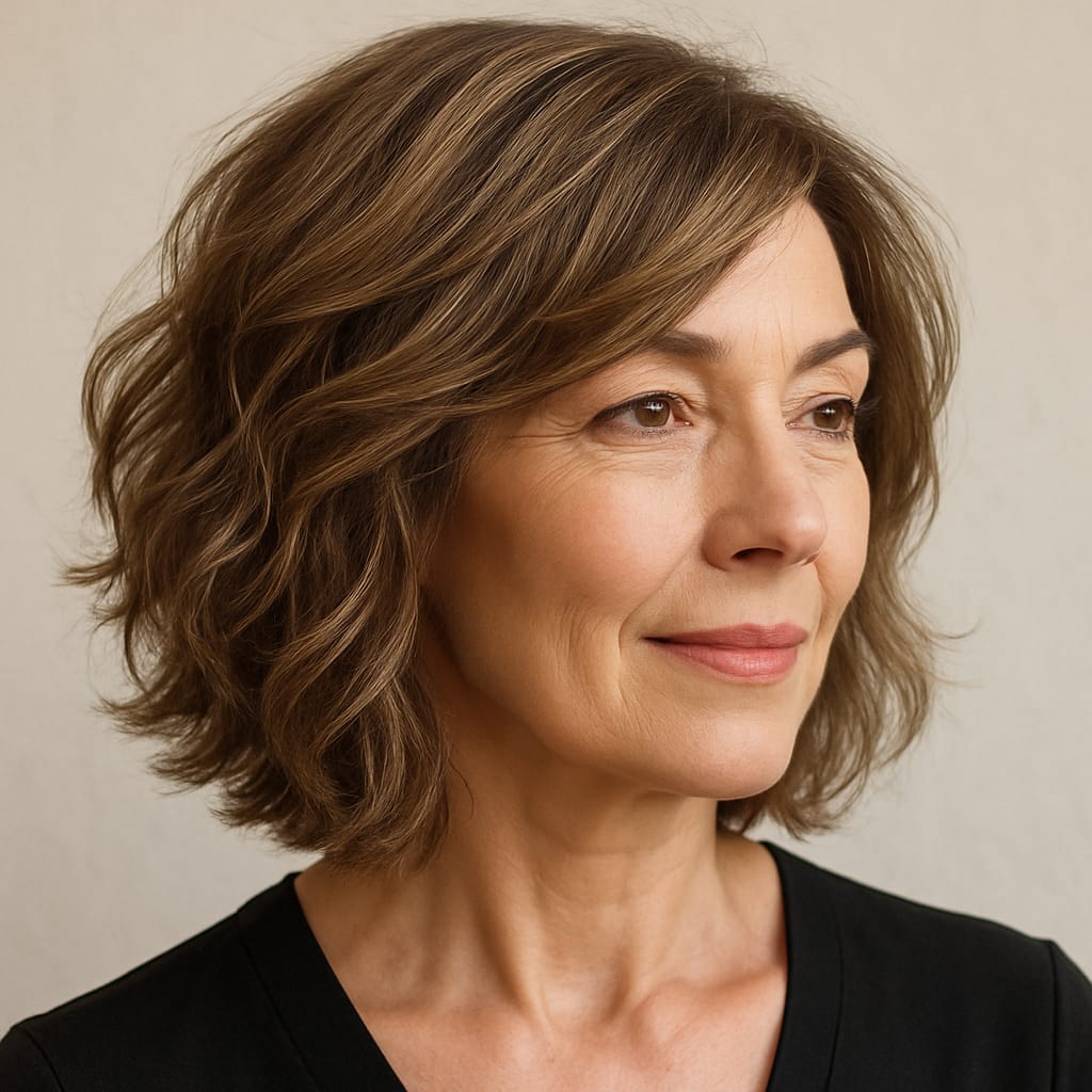 Textured Lob (Long Bob)