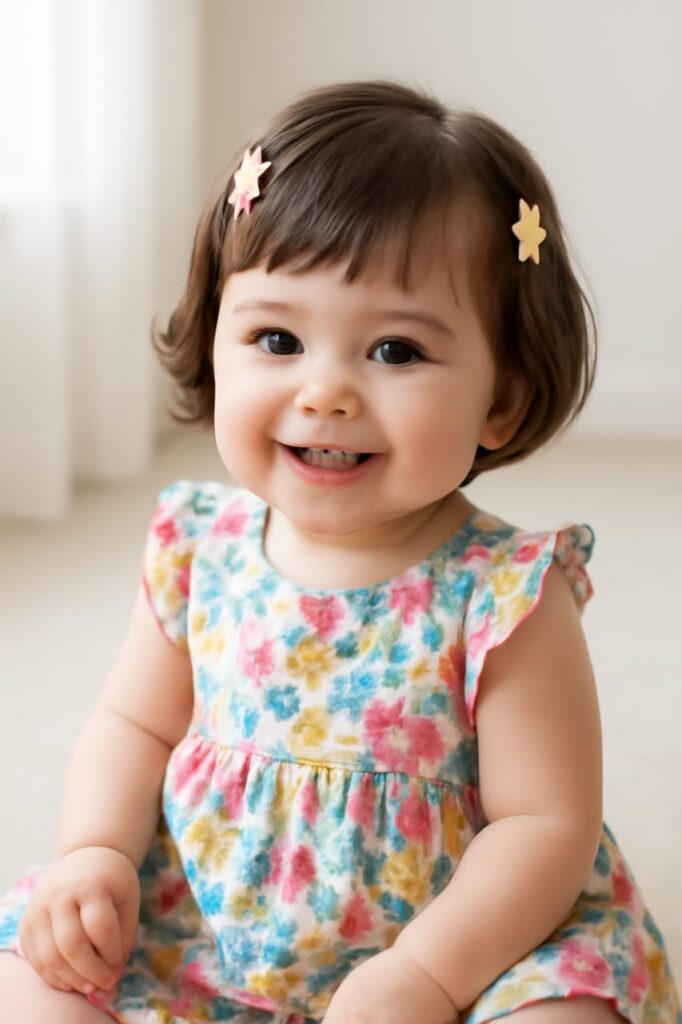 baby girl hair cut style​