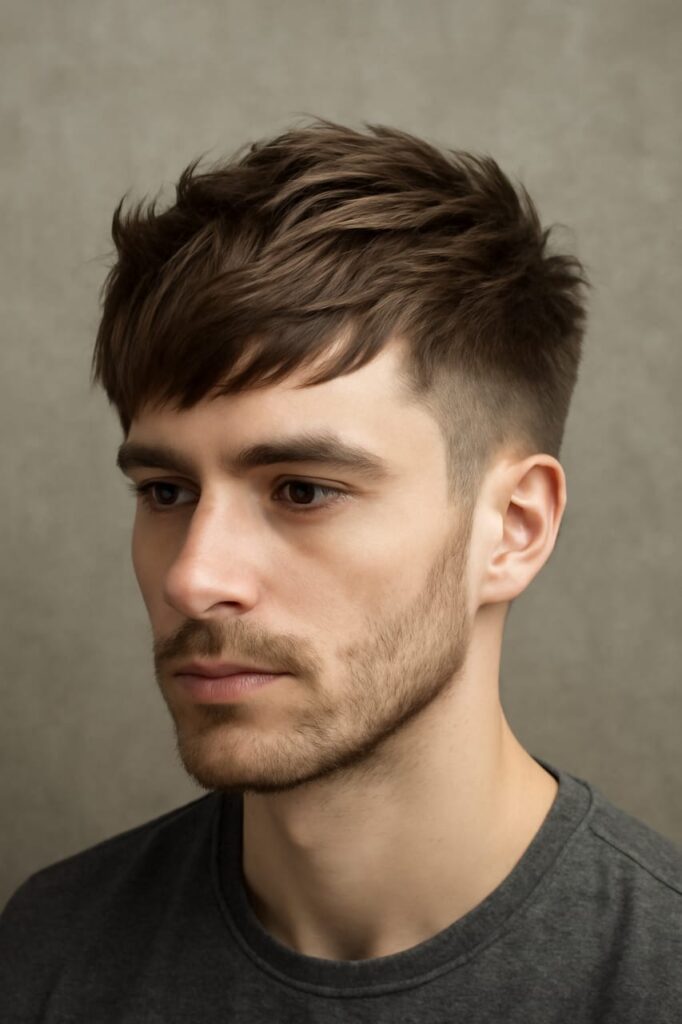 hairstyle tips for oblong face men