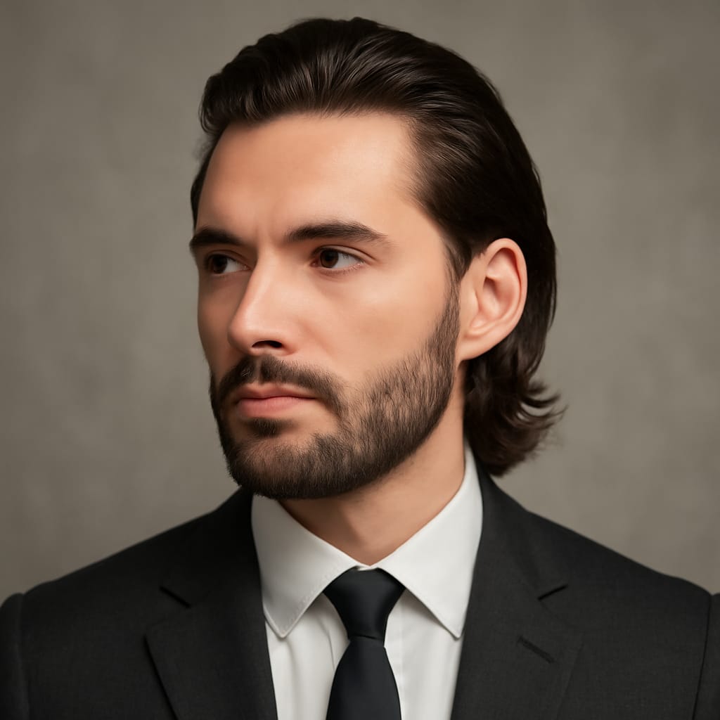 long hair and beard combinations