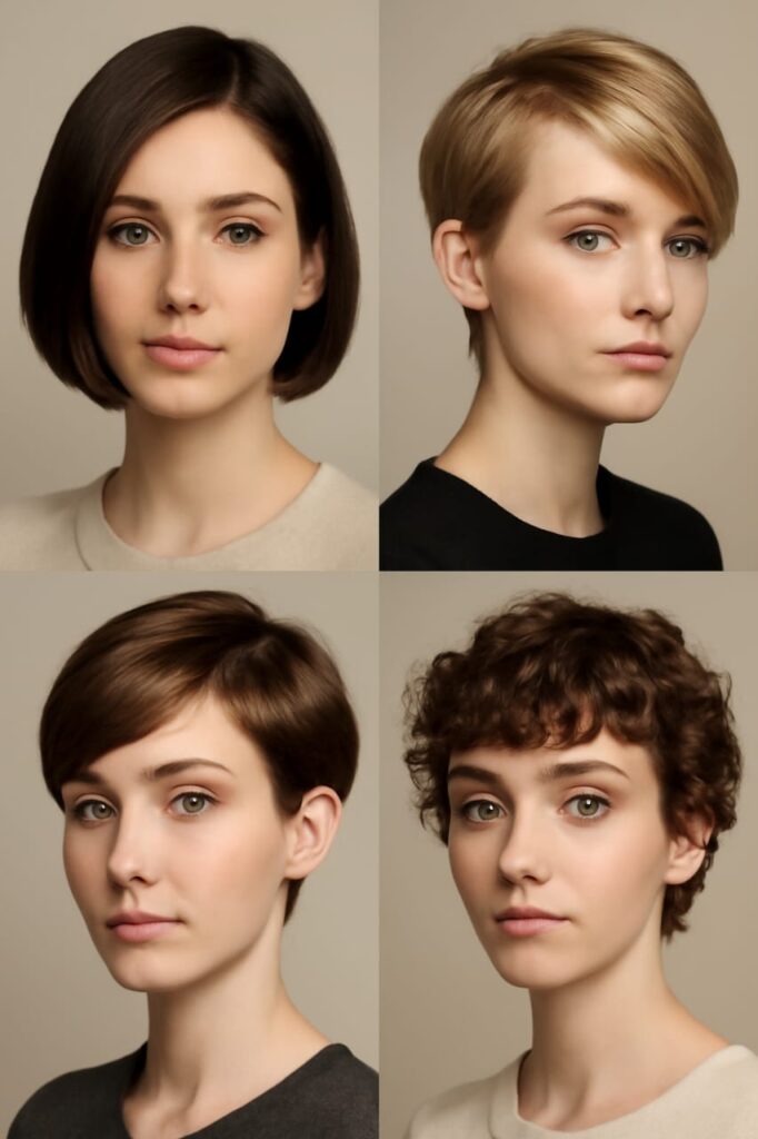 short hair style for girls