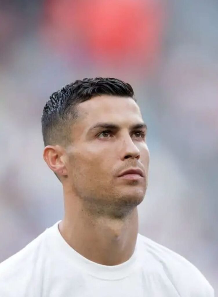 Ronaldo spiky hair