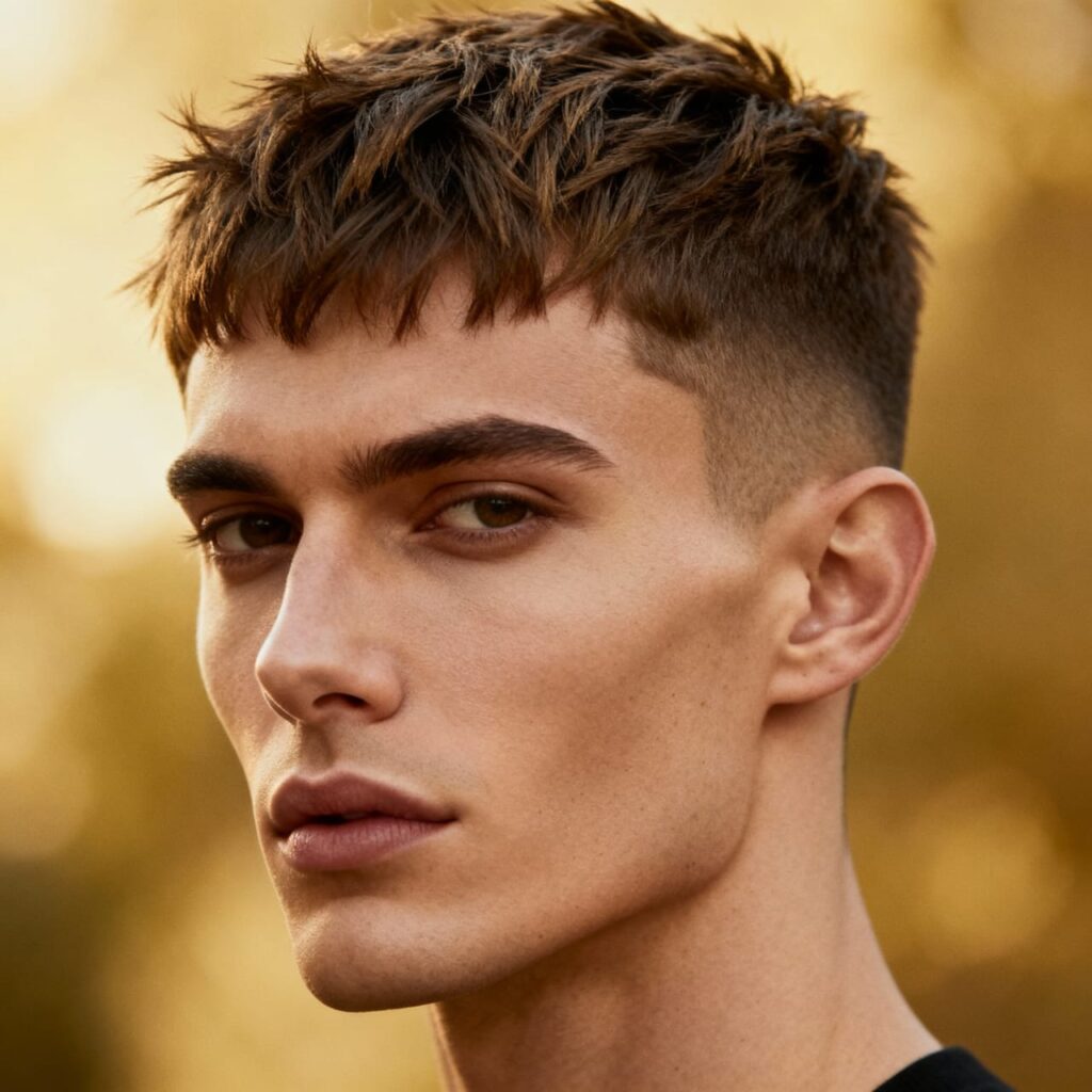 Best Hair Style for Diamond Face Shape Male