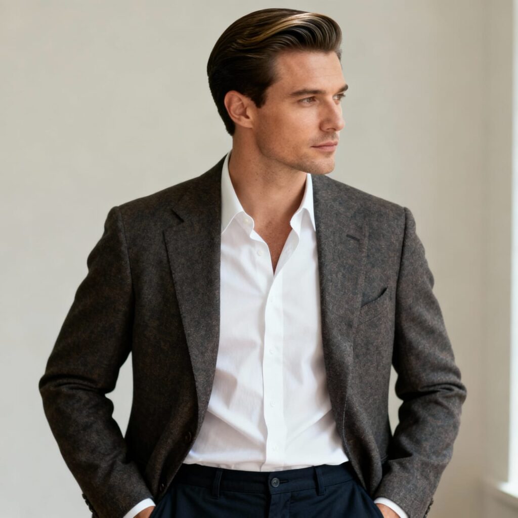 Best Hair Style for Diamond Face Shape Male